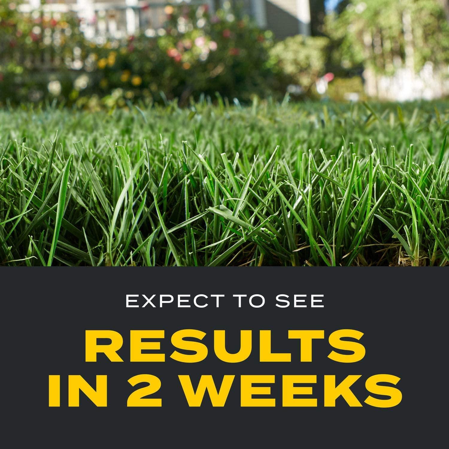 Scotts Turf Builder Triple Action - Combination Weed Control, Weed Preventer, and Fertilizer, 50 lbs., 10,000 sq. ft.