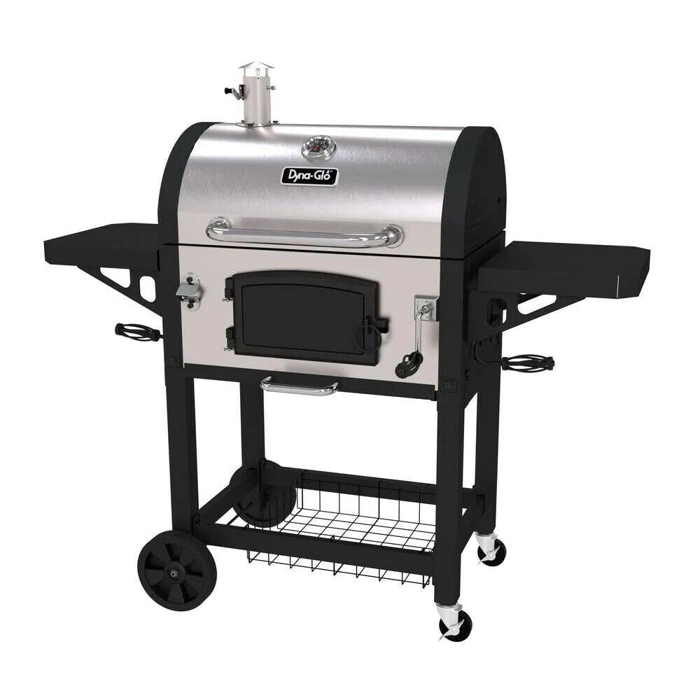 Charcoal Grill  Steel Black