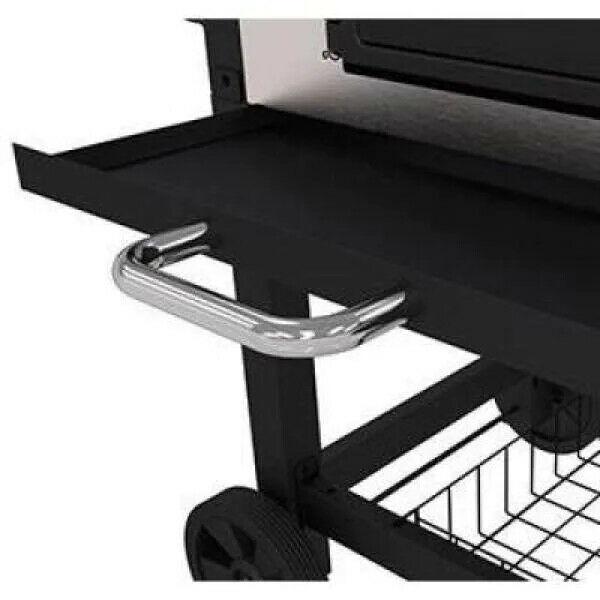 Charcoal Grill  Steel Black