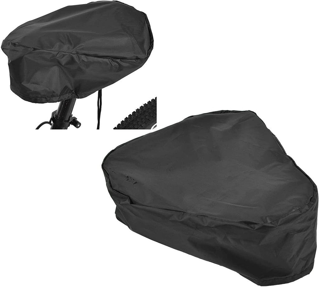 HAO BLAI Bike Rain Cover, Light Weight Convenient Practical Protective Waterproof Bike Saddle Cover Foldable Washable for Cycling Accessories for Outdoor