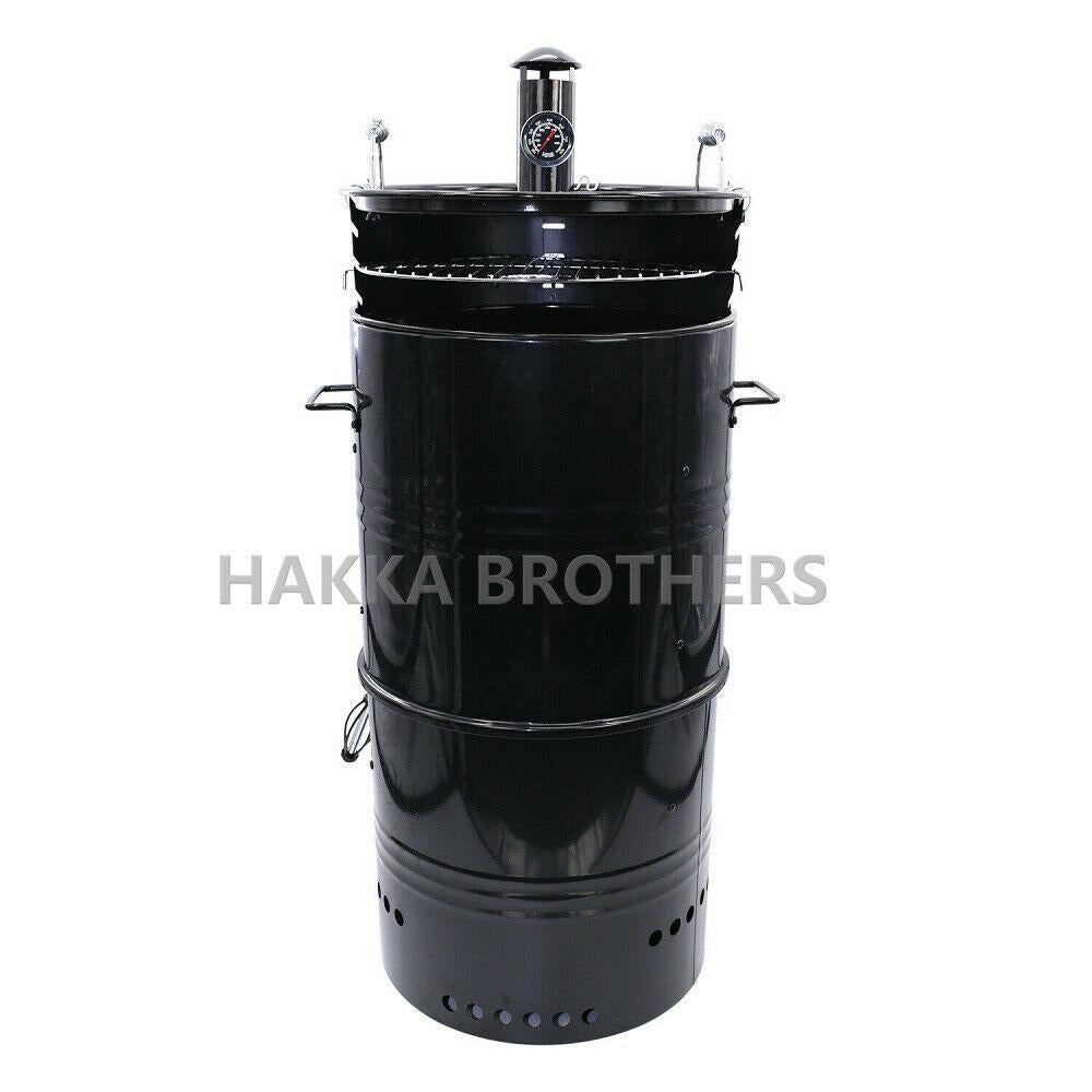 Hakka 20" Outdoor Vertical Charcoal BBQ Grill Smoker Roaster Steel Barbecue