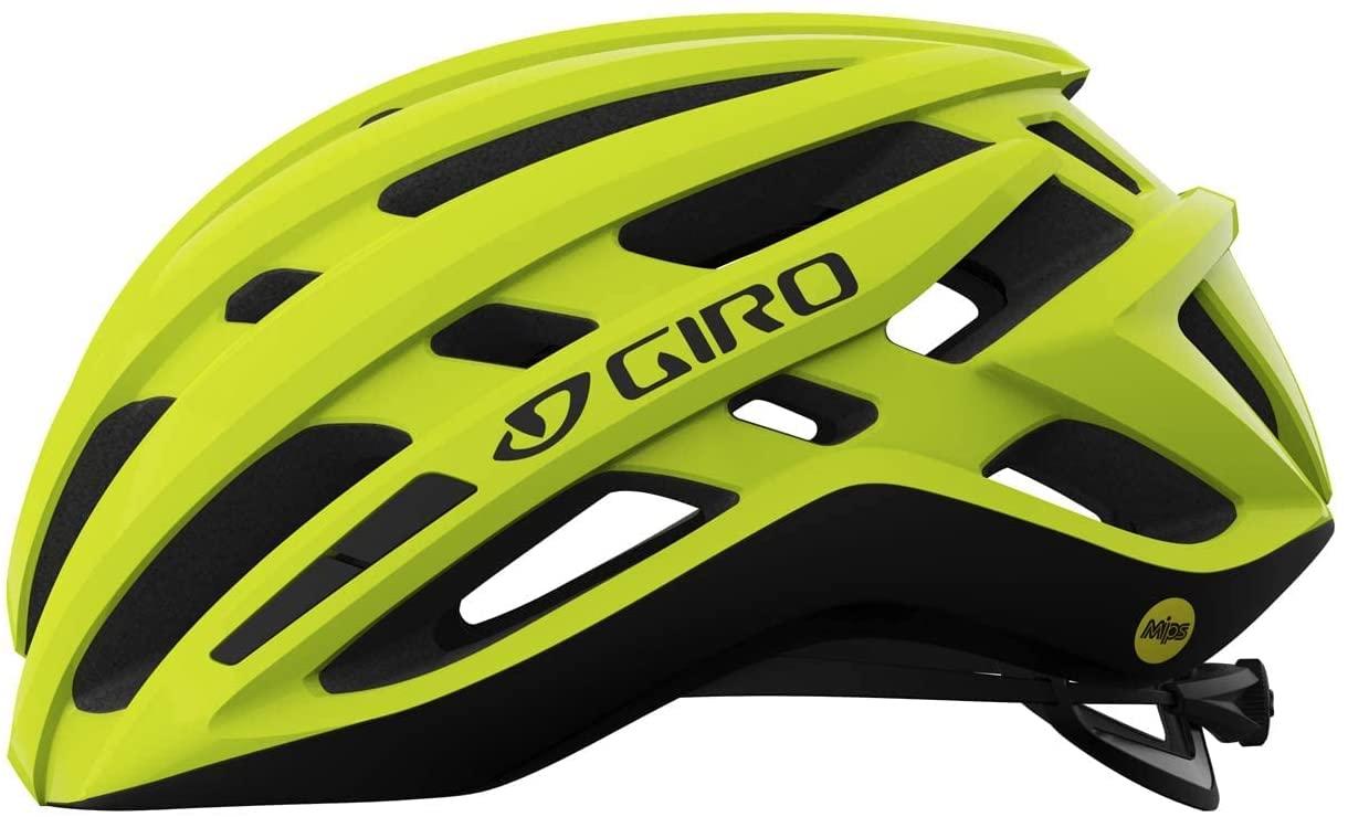 Giro Agilis MIPS Mens Road Cycling Helmet - Highlight Yellow (2022), Large