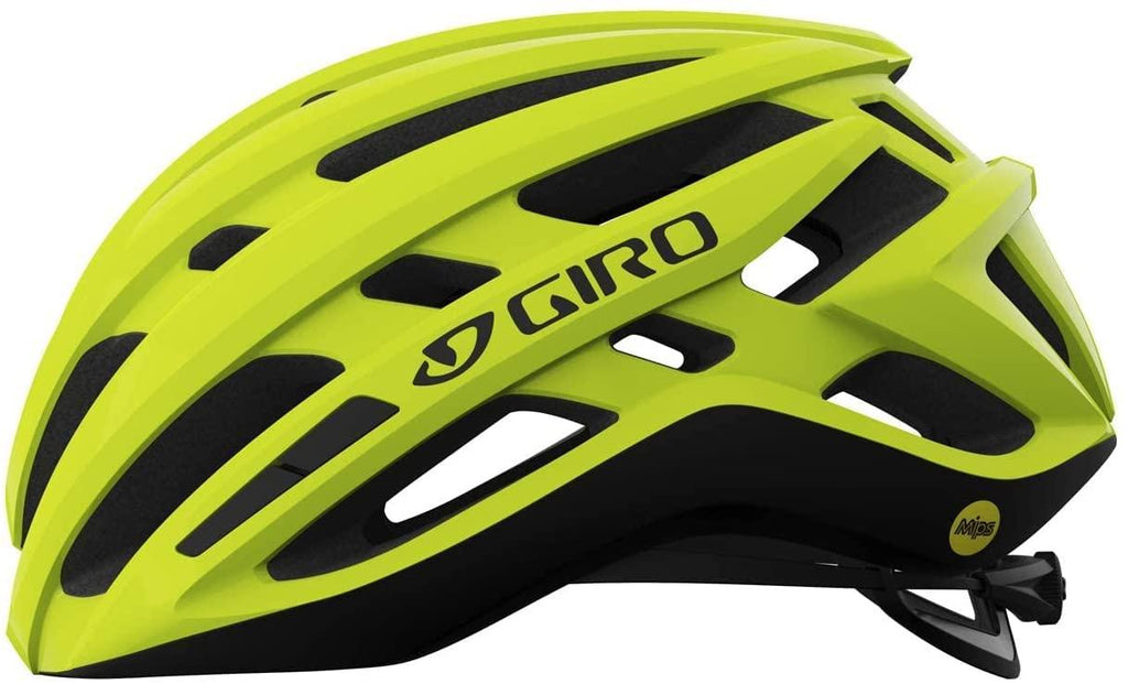 Giro Agilis MIPS Mens Road Cycling Helmet - Highlight Yellow (2022), Medium