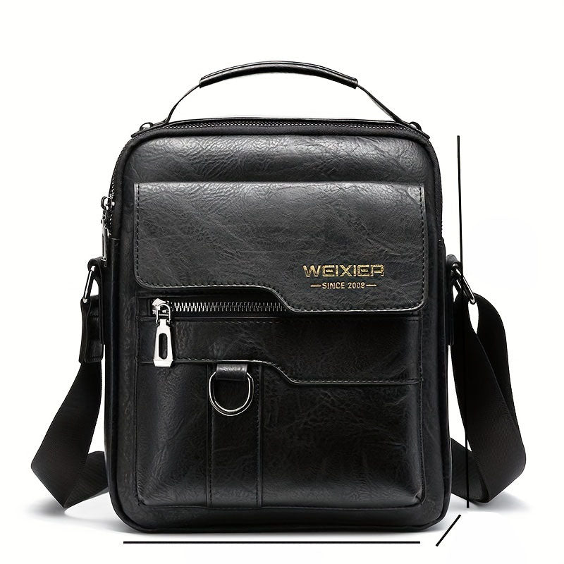 Crossbody Bag Women's Shoulder Bag  Leather Vertical Hand Business Women's Casual Leather Bag Satchel Bag For Women