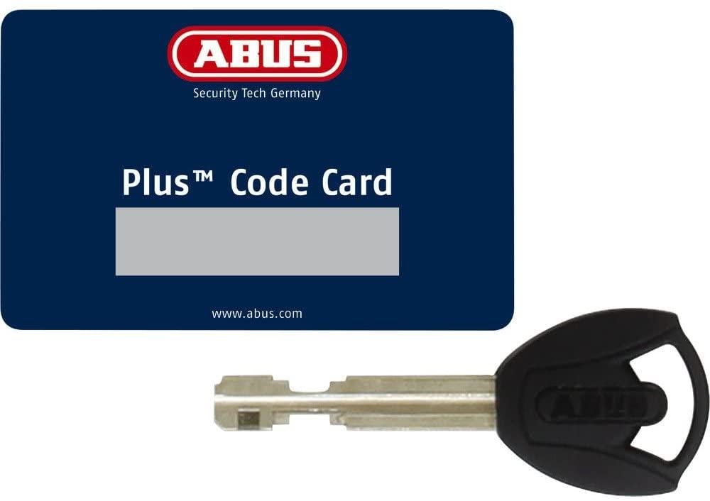 ABUS Bordo Big 6000/120, 4 Feet, White, with Lock Holder SH, Folding Bike Lock