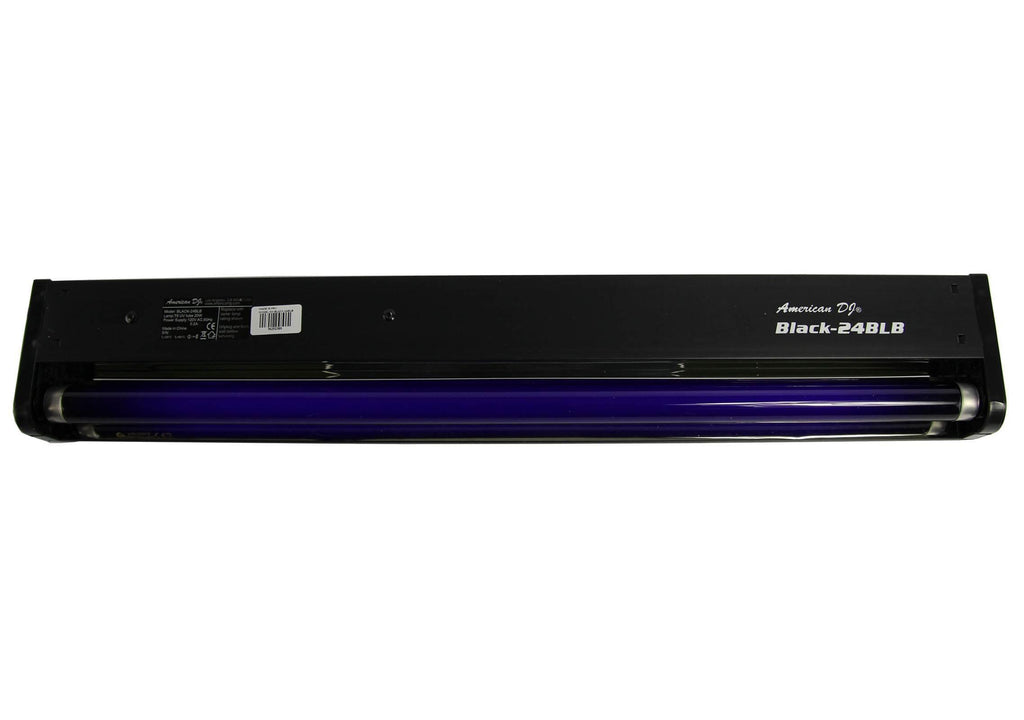 ADJ Mister Kool II Fog Machine American & DJ 24 Inch Black Light Tube (2 Pack)
