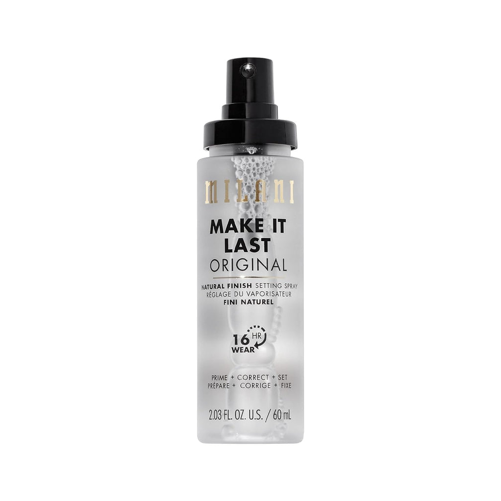 Milani Make It Last 3-in-1 Setting Spray and Primer- Prime + Correct + Set (2.03 Fl. Oz.) Makeup Finishing Spray and Primer - Long Lasting