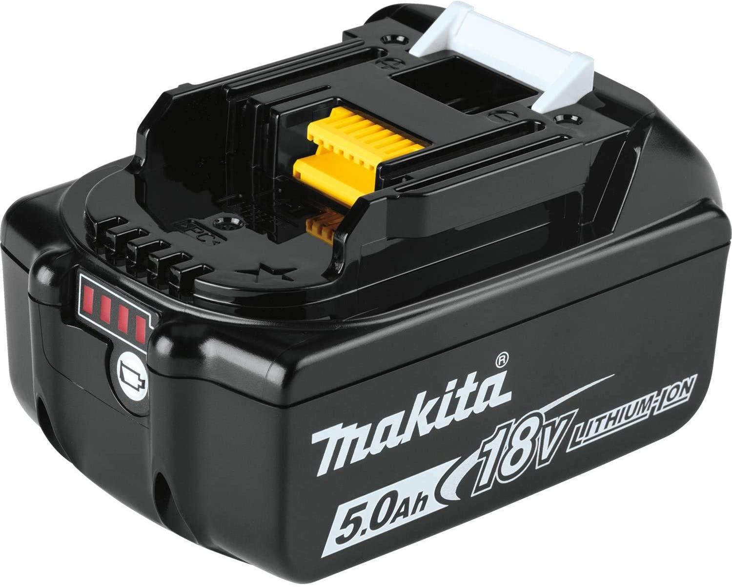 Makita XML08PT1 18V X2 (36V) LXT Lithium‑Ion Brushless Cordless 21" Self Propelled Lawn Mower Kit with 4 Batteries (5.0Ah)