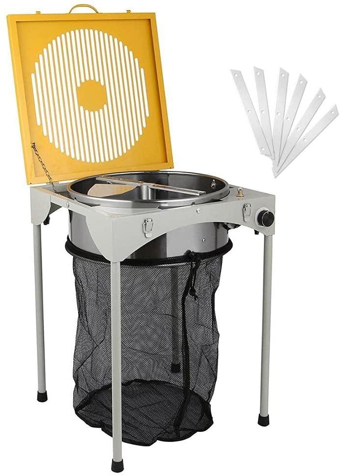 HAILAN-H 18 Inch Hydroponic Electric Leaf Bud Trimmer 3 Speed 60W 6-Blade Trim Reaper Grass Remover Cut Plant Bud Grass Trimmer Simple and Practical (Color : 18 Inch)