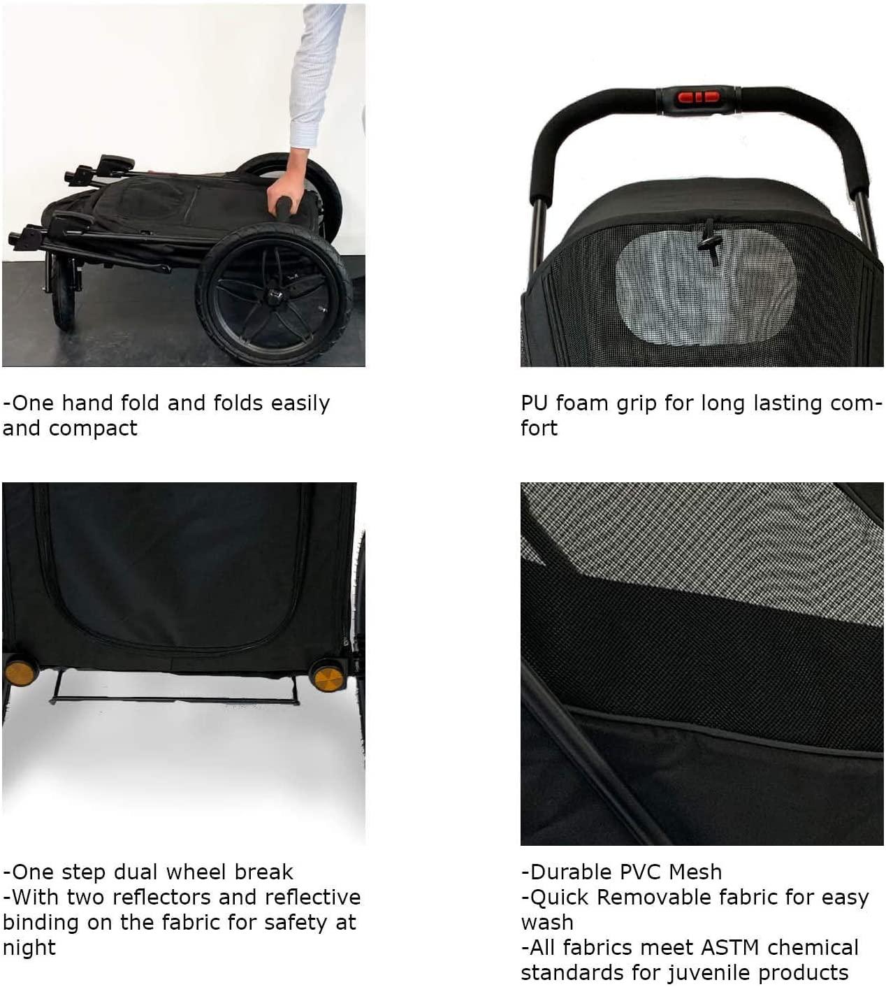 Petique Breeze Jogger- Black