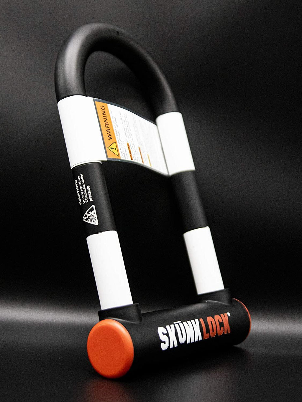 SKUNKLOCK V2 Heavy Duty Deterrent Bike U Lock with Anti-Theft Chemicals