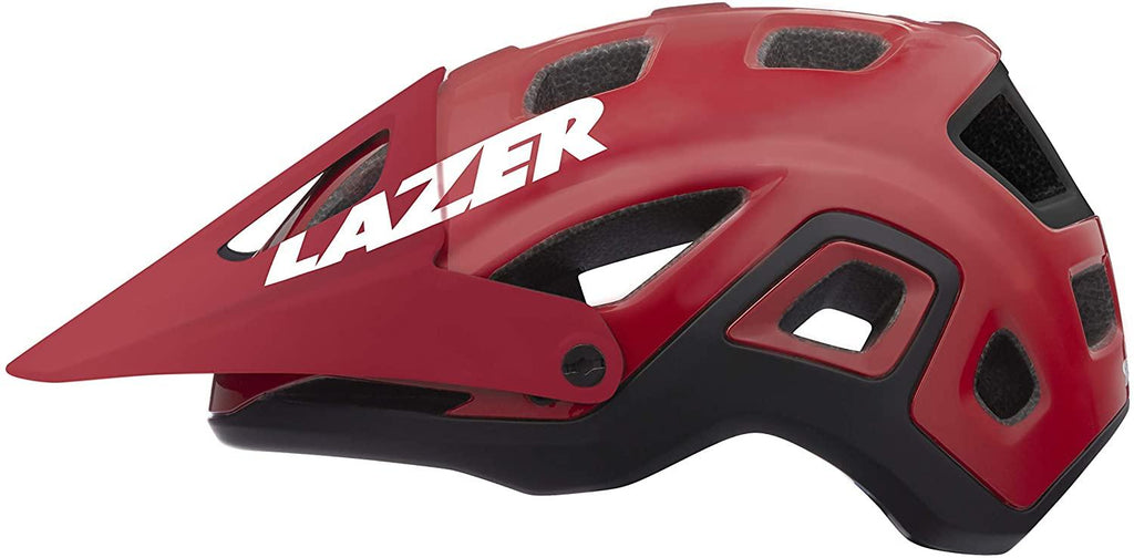 LAZER Impala Mountain Bike Helmet – Off Road Bicycling Helmets for Adults – Men & Women’s Cycling Head Protection with Visor & Camera Mount