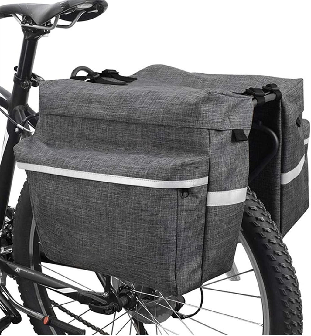 DALIZHAI777 Bike Bag Bicycle Rear Bag 20L Bicycle Rear Seat Luggage Bag with Portable Handle Large Capacity Waterproof Bicycle Trunk Bag Outdoor Travel Bike Accessories Bicycle Accessories