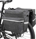 DALIZHAI777 Bike Bag Bicycle Rear Bag 20L Bicycle Rear Seat Luggage Bag with Portable Handle Large Capacity Waterproof Bicycle Trunk Bag Outdoor Travel Bike Accessories Bicycle Accessories