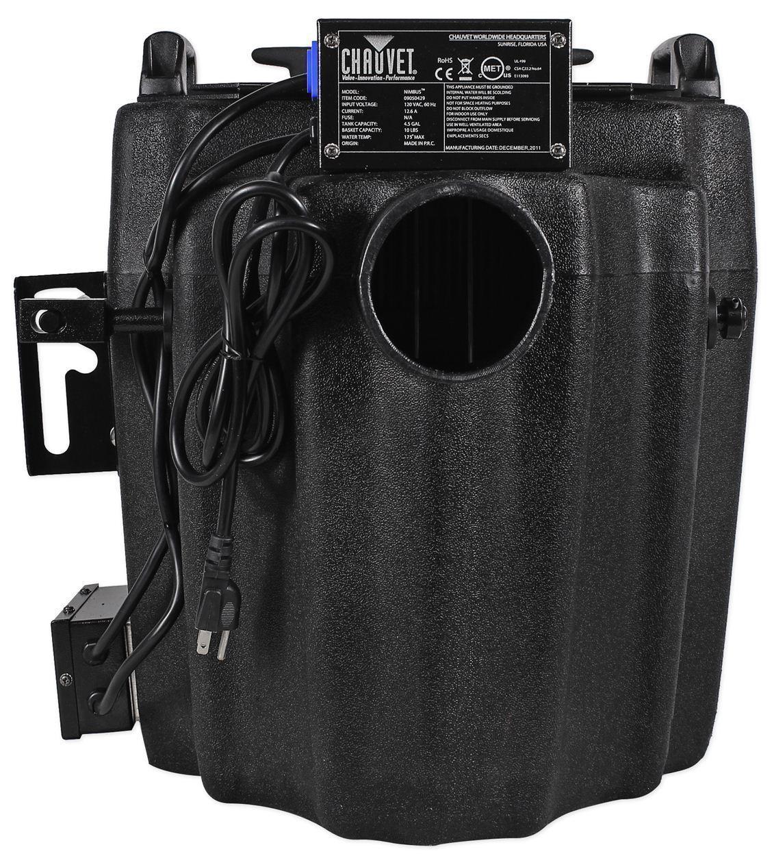 Chauvet DJ Nimbus Plug/Play Dry Ice Fog Machine+Multi-Level Control+Rolling Cart