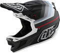 Troy Lee Designs Adult | BMX | Downhill | Mountain Bike | Full Face D4 Composite MIPS Mirage Helmet (Small, Black/Silver)