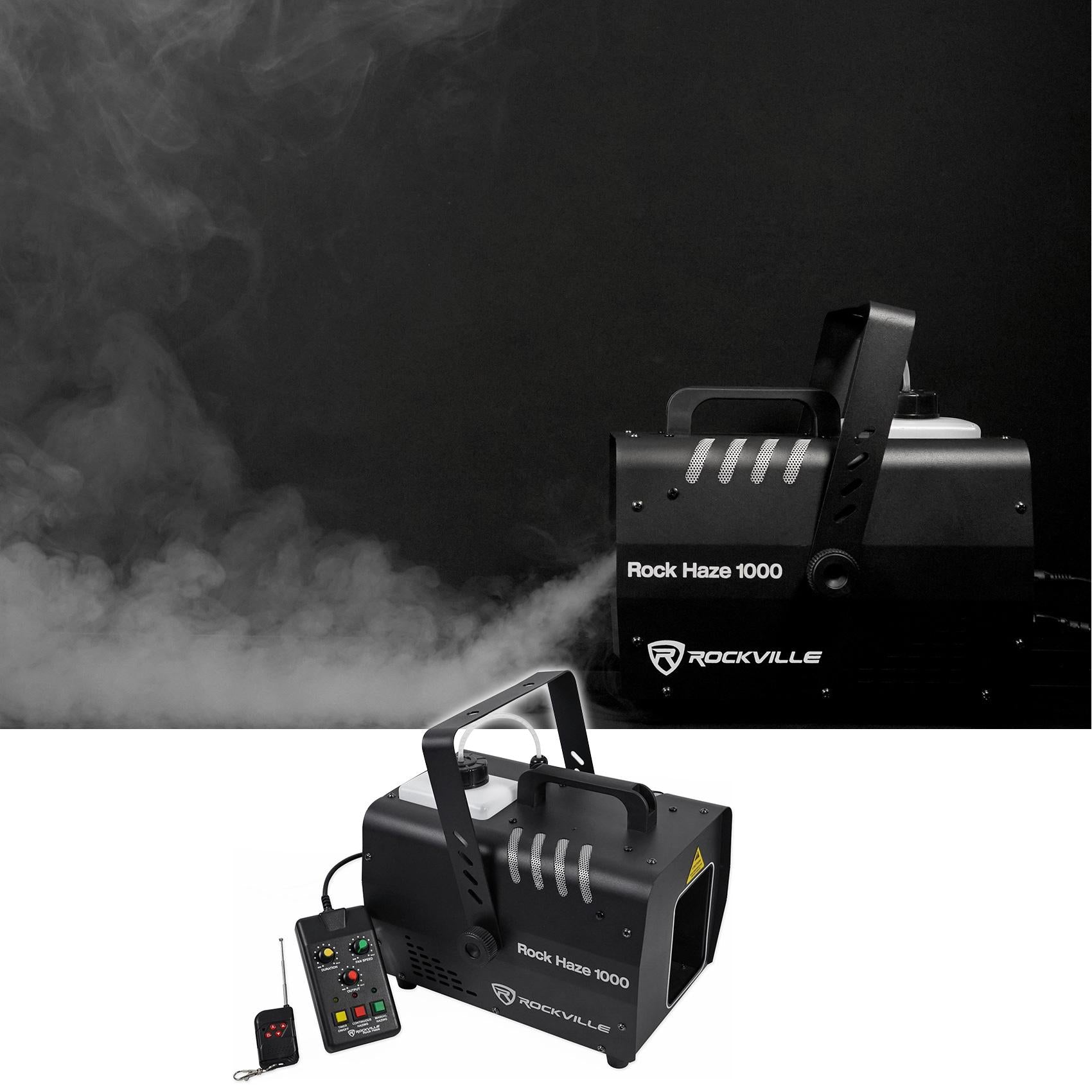 Chauvet DJ Intimidator Trio Wash Effect Moving Head DMX Light +  Haze Machine