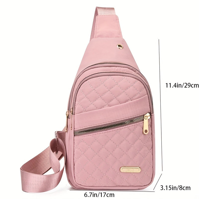 Women's Chest Bag, LarCapacity Crossbody Bag