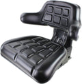 E-D9NN400DB12B Wrap Around Black Tractor Seat for Ford / Holland NAA, 2N, 8N, 9N, 501, 600, 700, 800, 900, 2610, 2810, 2910, 2120, 2600, 2110, 2000, 3400, 3330, 3300, 3500, 3310, 3120, 3230, 3000+