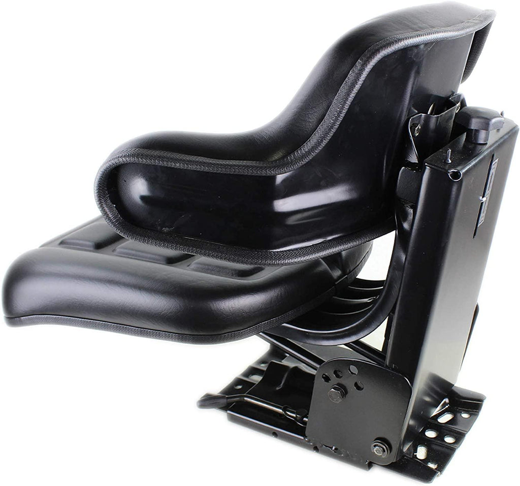 E-D9NN400DB12B Wrap Around Black Tractor Seat for Ford / Holland NAA, 2N, 8N, 9N, 501, 600, 700, 800, 900, 2610, 2810, 2910, 2120, 2600, 2110, 2000, 3400, 3330, 3300, 3500, 3310, 3120, 3230, 3000+