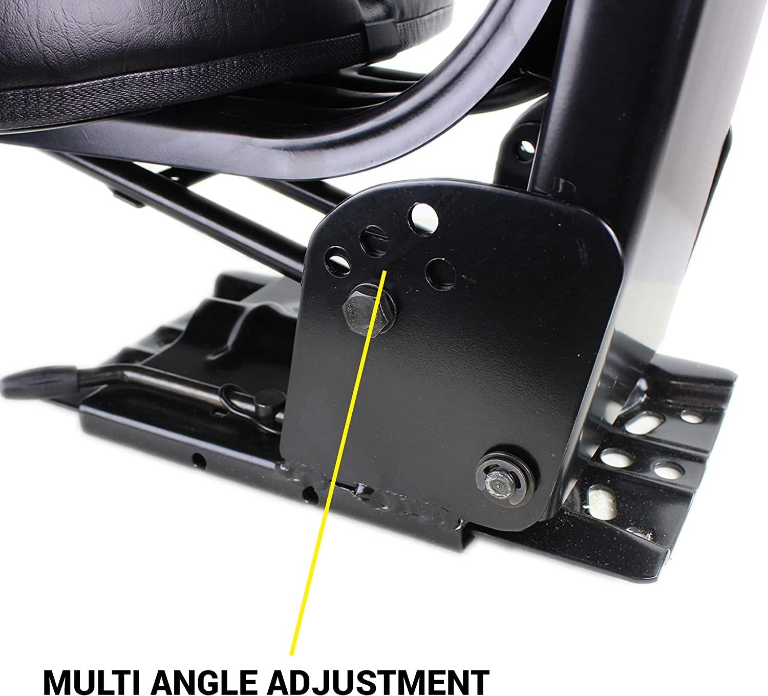E-1672345M91 Wrap Around Black Tractor Seat for Massey Ferguson TO35, TEA20, TO20, TO30, TE20, 40, 50, 65, 85, 88, 135, 150, 165, 175, 180, 298, 290, 285S, 285, 282, 283, 275, 281, 265S, 265 +++