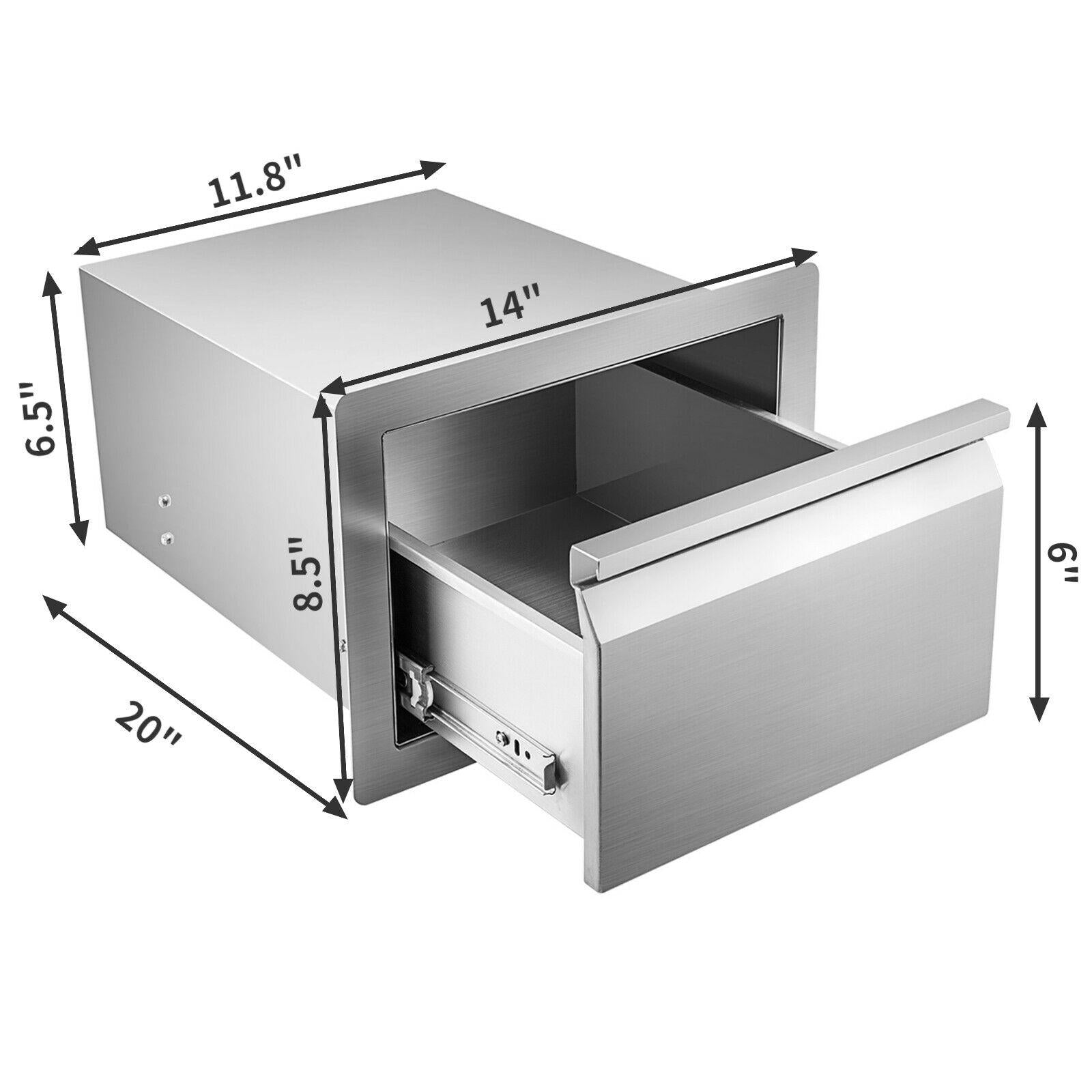 Outdoor Kitchen Doors  Steel Drawer BBQ Access Door BBQ Island Cabinets