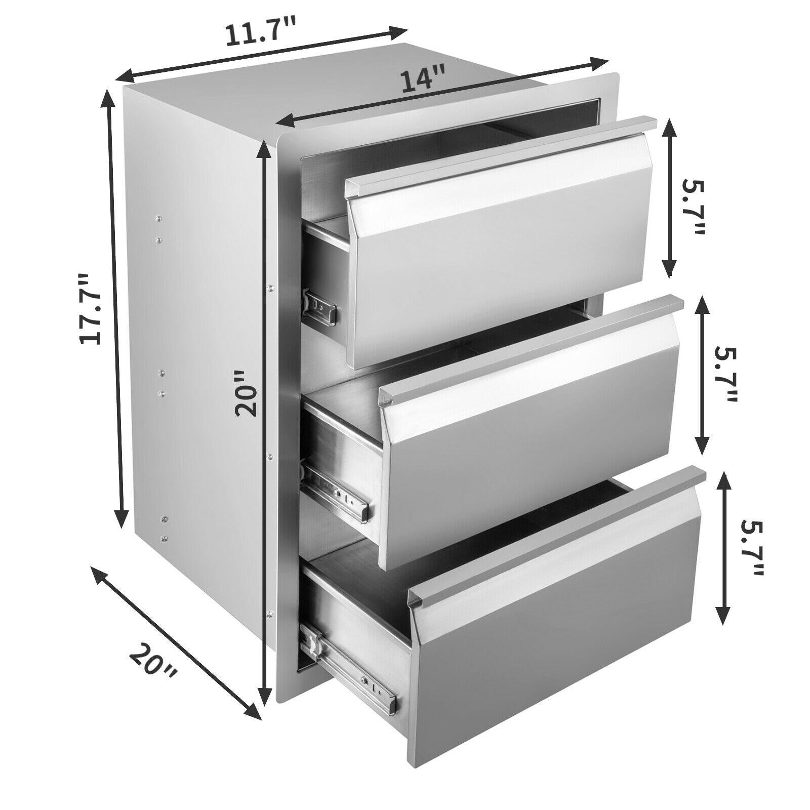Outdoor Kitchen Doors  Steel Drawer BBQ Access Door BBQ Island Cabinets