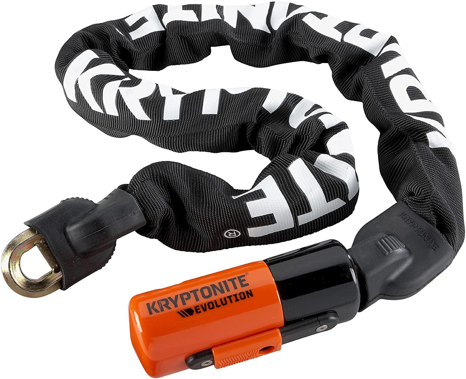 Kryptonite Evolution Mini Integrated 10mm Chain Bicycle Lock