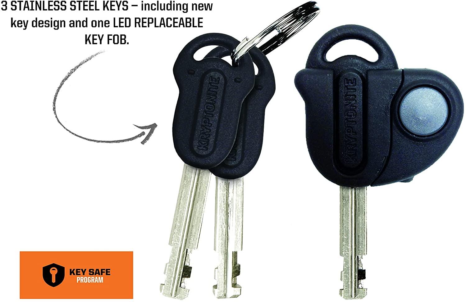 Kryptonite Evolution Mini Integrated 10mm Chain Bicycle Lock