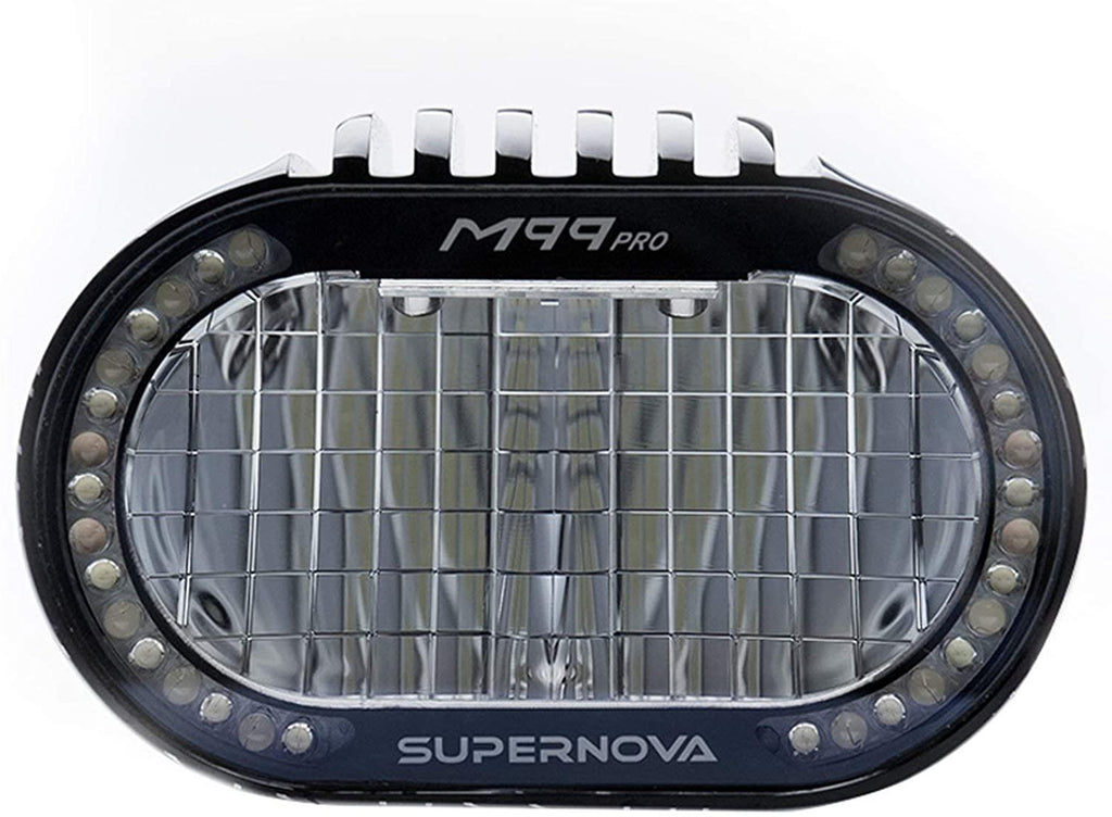 Supernova Unisex – Adult's M99 Pro Bicycle Light, Black, 1100-1600 Lumen