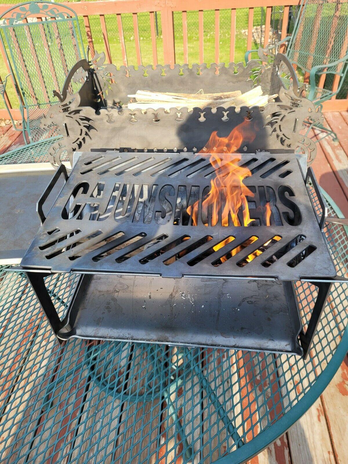 Cajun Go-N-grill portable grill & fire pit
