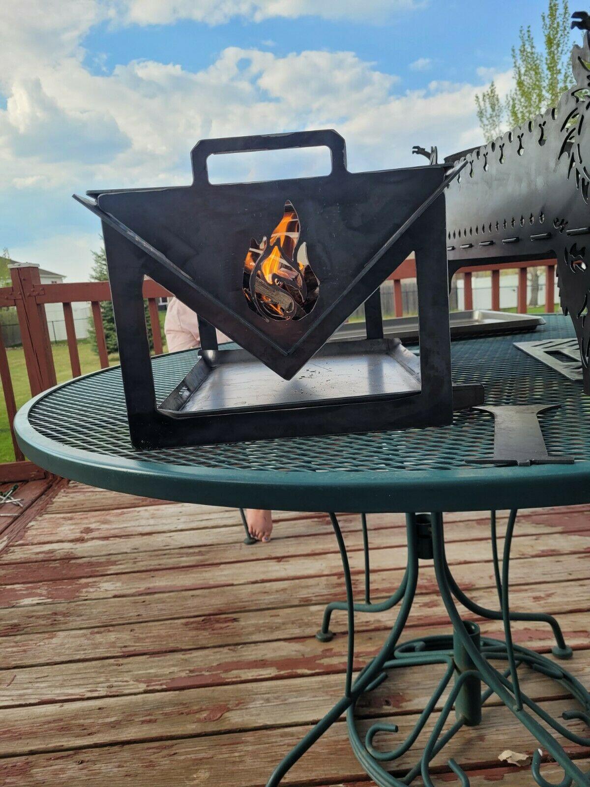 Cajun Go-N-grill portable grill & fire pit