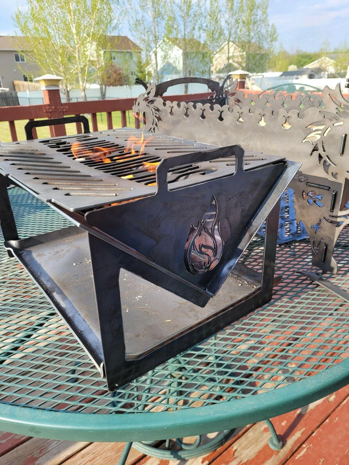 Cajun Go-N-grill portable grill & fire pit