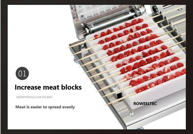 steel manual doner kebab meat skewer machine u