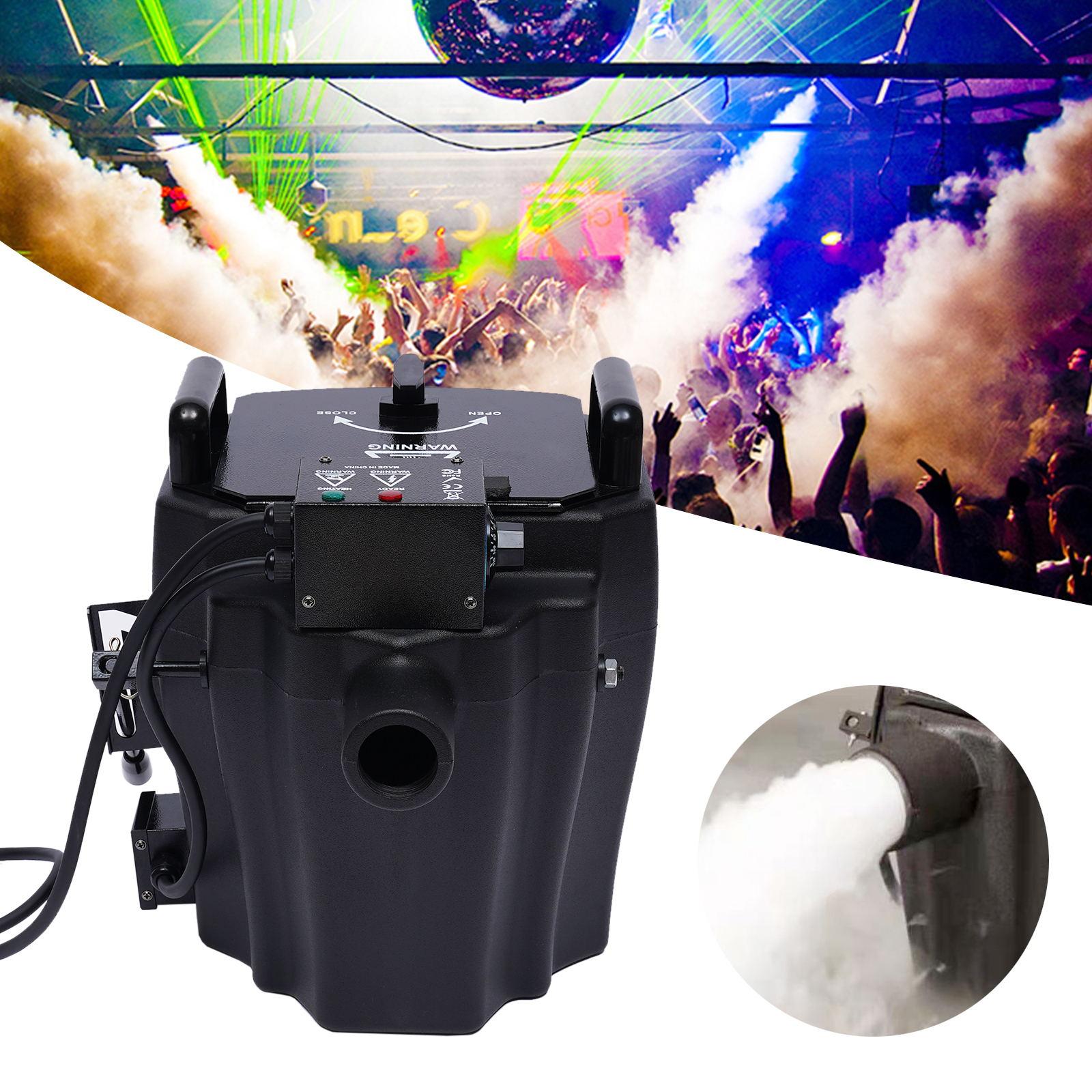 Wuzstar StaEffect Fog Machine,Low Cloud Seas Dry Ice Machine for Performances, Concerts, Weddings, Bars 3500w