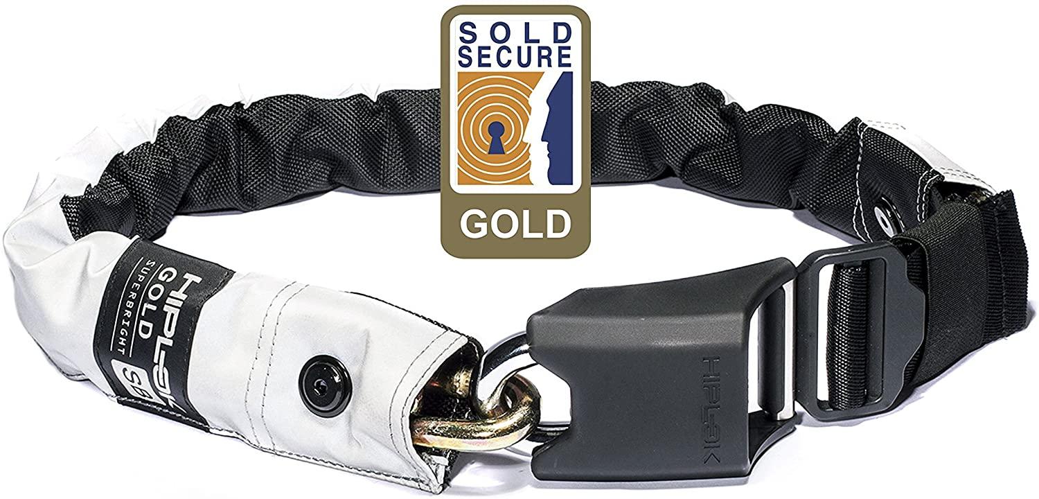 Hiplok Gold Wearable Chain Bicycle Lock