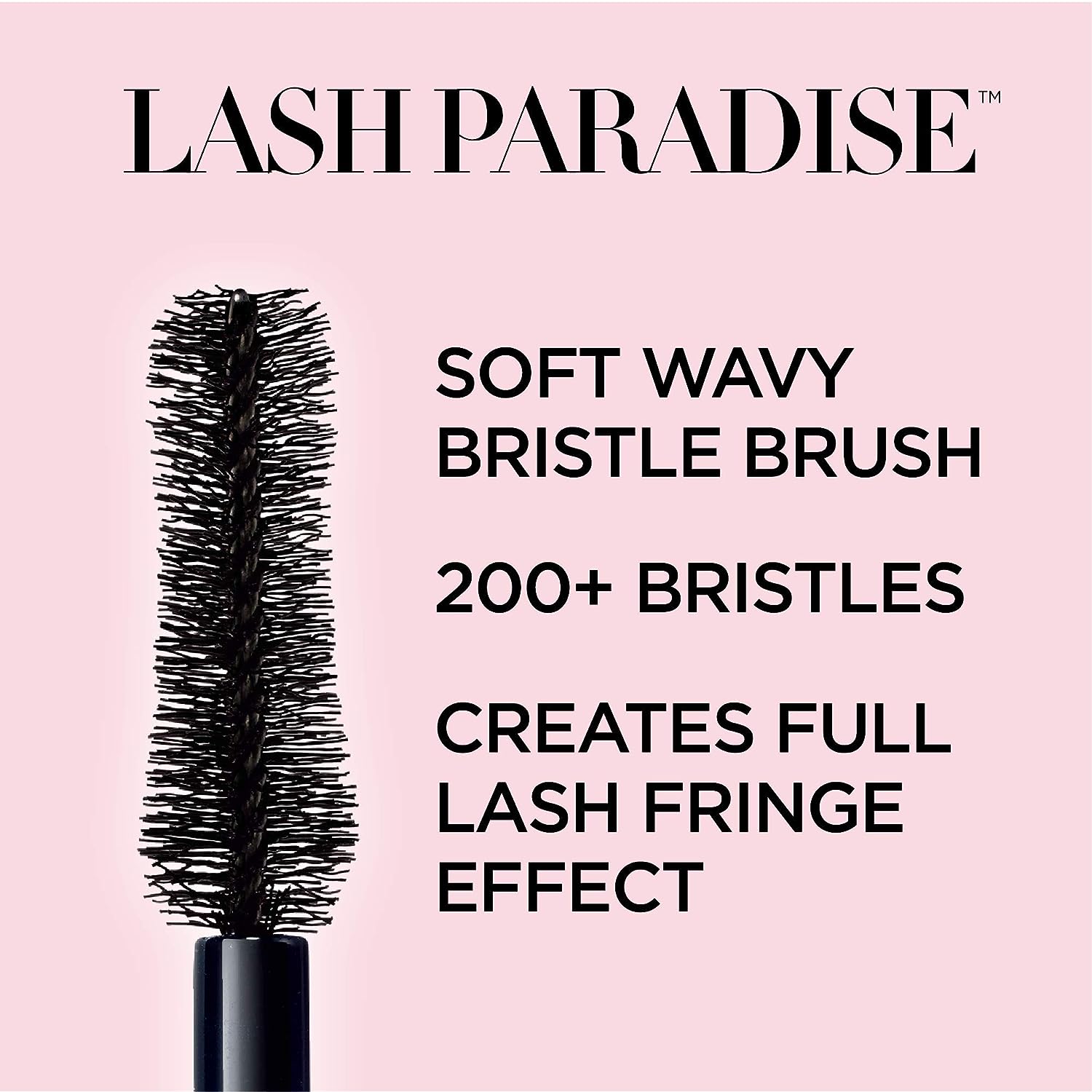 L'Oreal Paris Voluminous Lash Paradise Waterproof Mascara, Volumizing, Lengthening and Thickening Eye Makeup For Fuller-Looking Lashes, Black, 0.25 Fl Oz