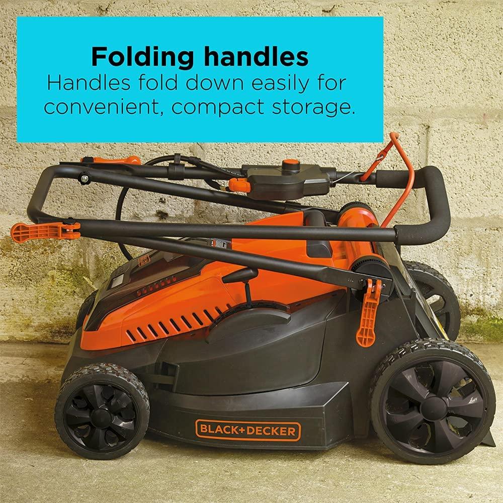 BLACK+DECKER 40V MAX* Cordless Lawn Mower, 16-Inch (CM1640)