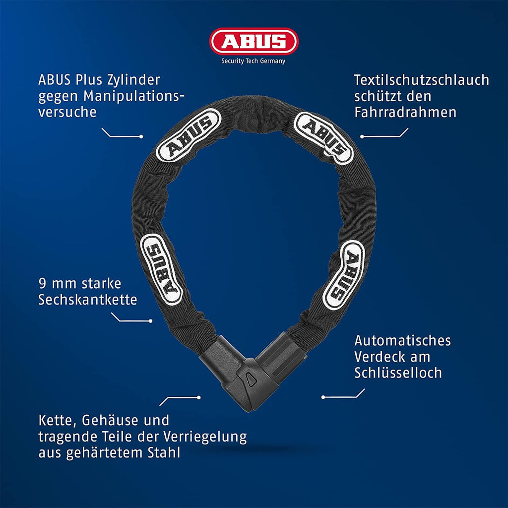 ABUS Locks Chain 1010 Key City Bike Lock