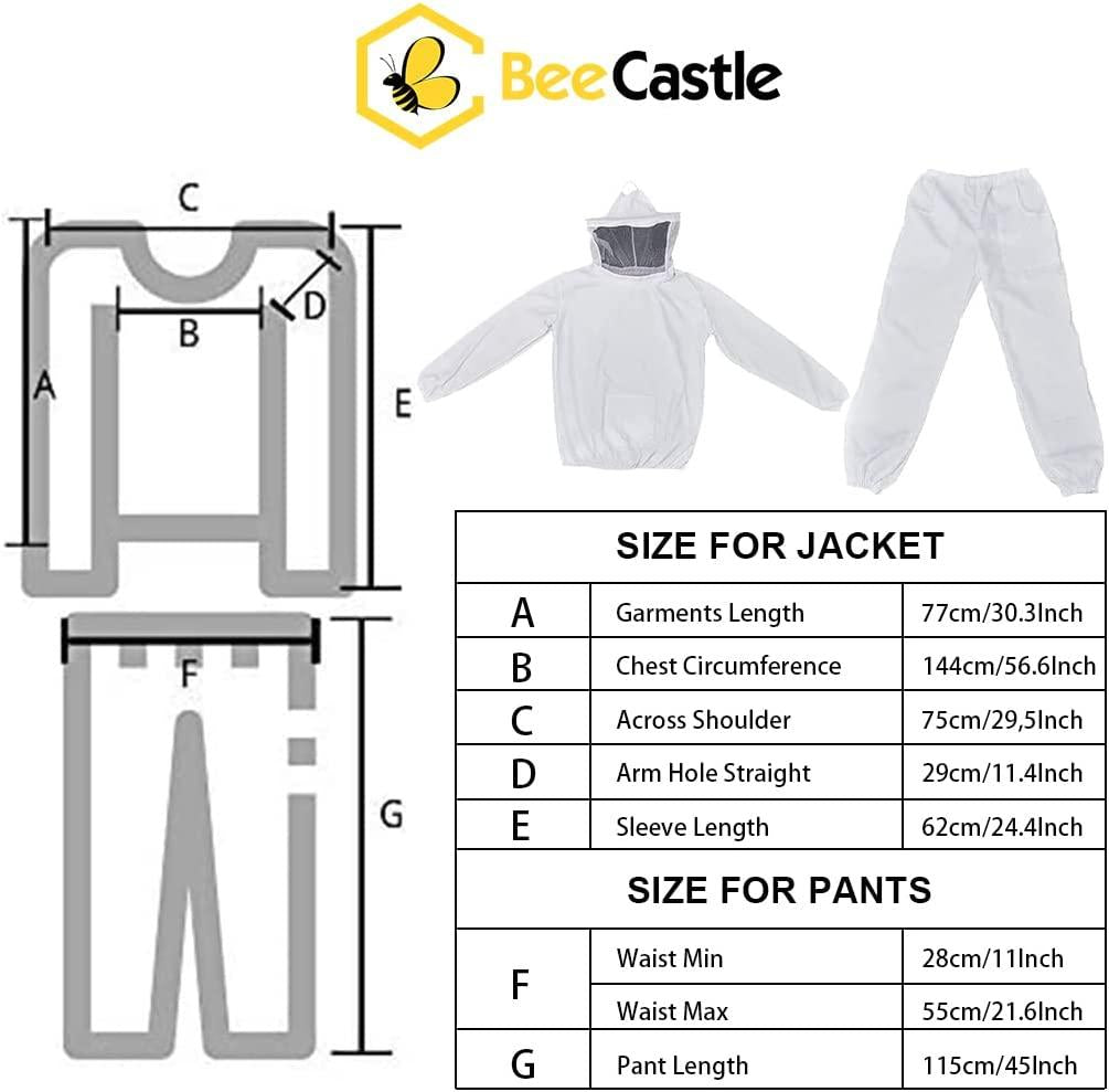8-Frame Bee Hives and Supplies Starter Kit,Beehive Kit Dipped in Beeswax,Bee Keeping Supplies-All Beginners Kit Includes Beekeeping Supplies Tool Set and Bee Suit.