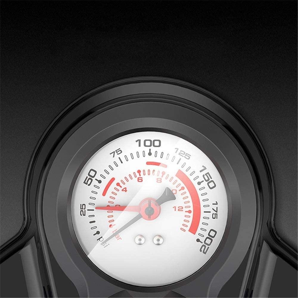 BZLLW Bicycle Pump High Pressure Floor Standing Bike Tyre Manual Pump,with Air Pressure Gauge Floor Drive with Gauge Cycling Accessories