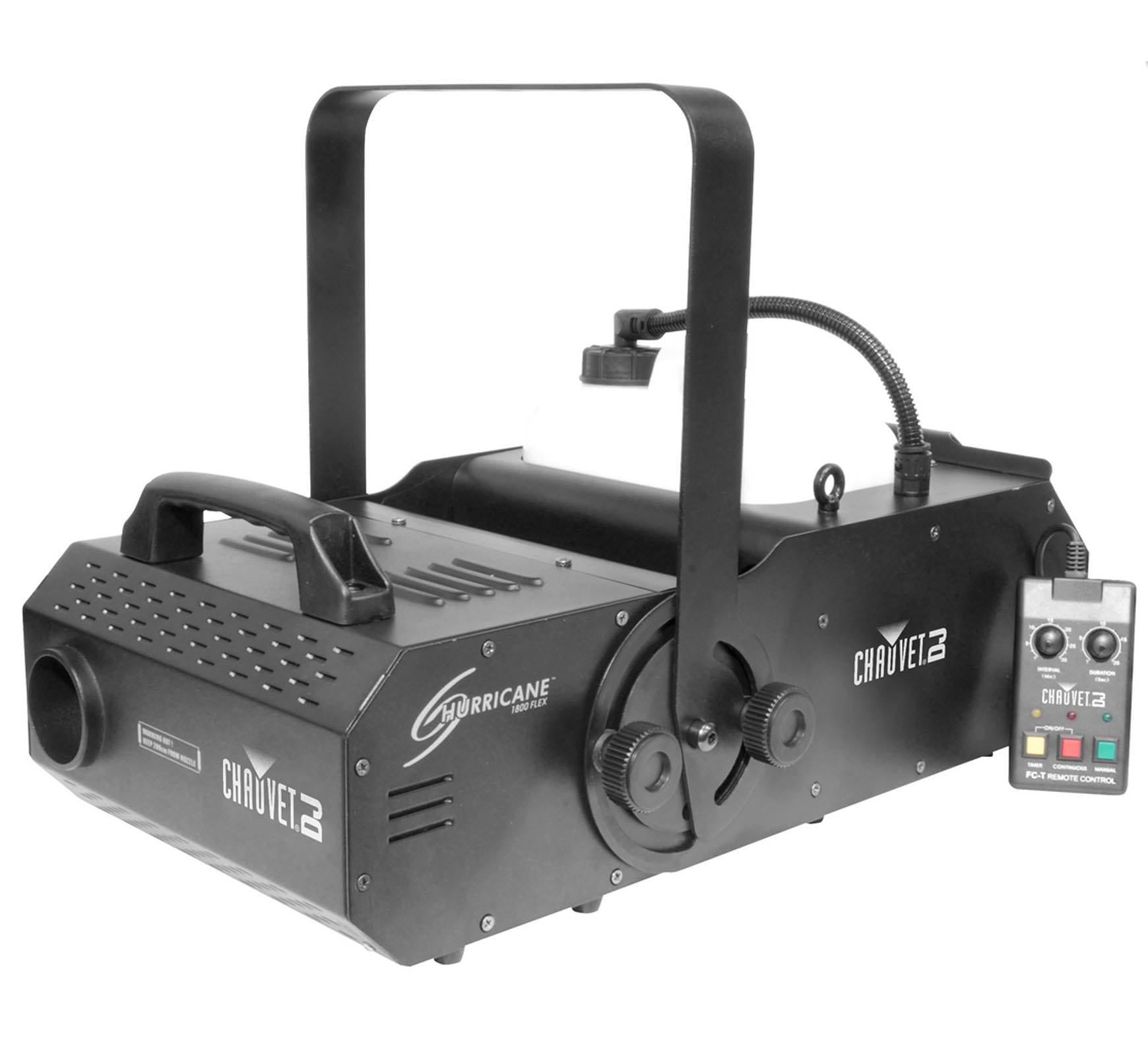 Chauvet DJ Hurricane 1800 H1800  Fog/Smoke Pro Machine w/Timer Remote  (4 Pack)
