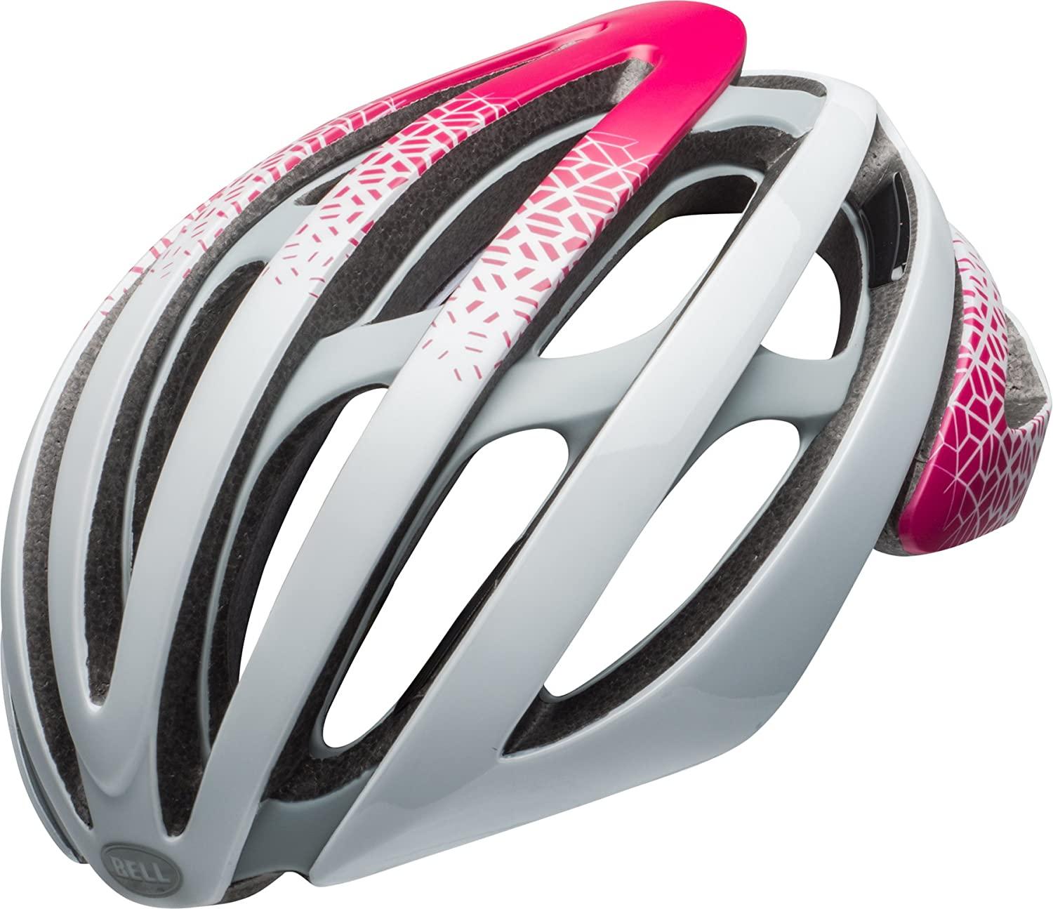 BELL Z20 MIPS Joy Ride Adult Road Bike Helmet - Matte/Gloss White/Cherry Dissolve (2018), Small (52-56 cm)