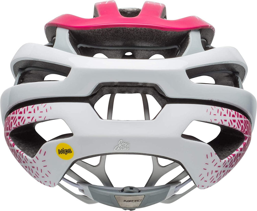 BELL Z20 MIPS Joy Ride Adult Road Bike Helmet - Matte/Gloss White/Cherry Dissolve (2018), Small (52-56 cm)