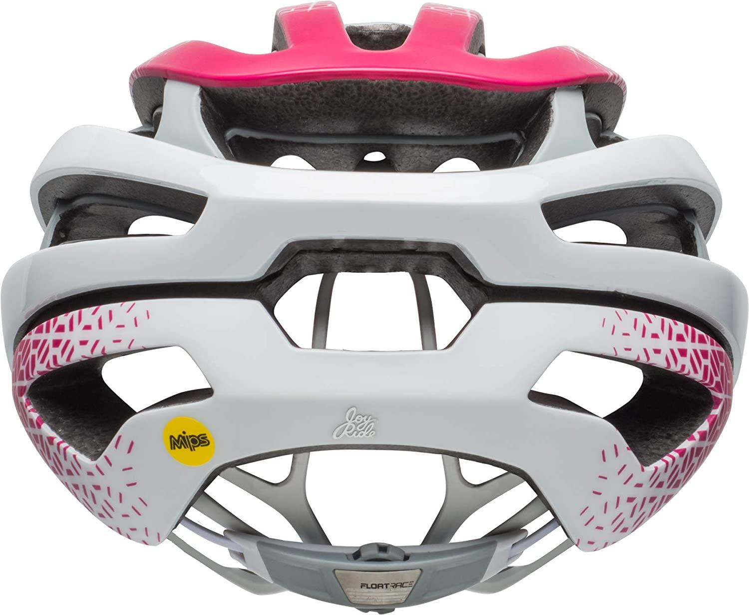 BELL Z20 MIPS Joy Ride Adult Road Bike Helmet - Matte/Gloss White/Cherry Dissolve (2018), Small (52-56 cm)