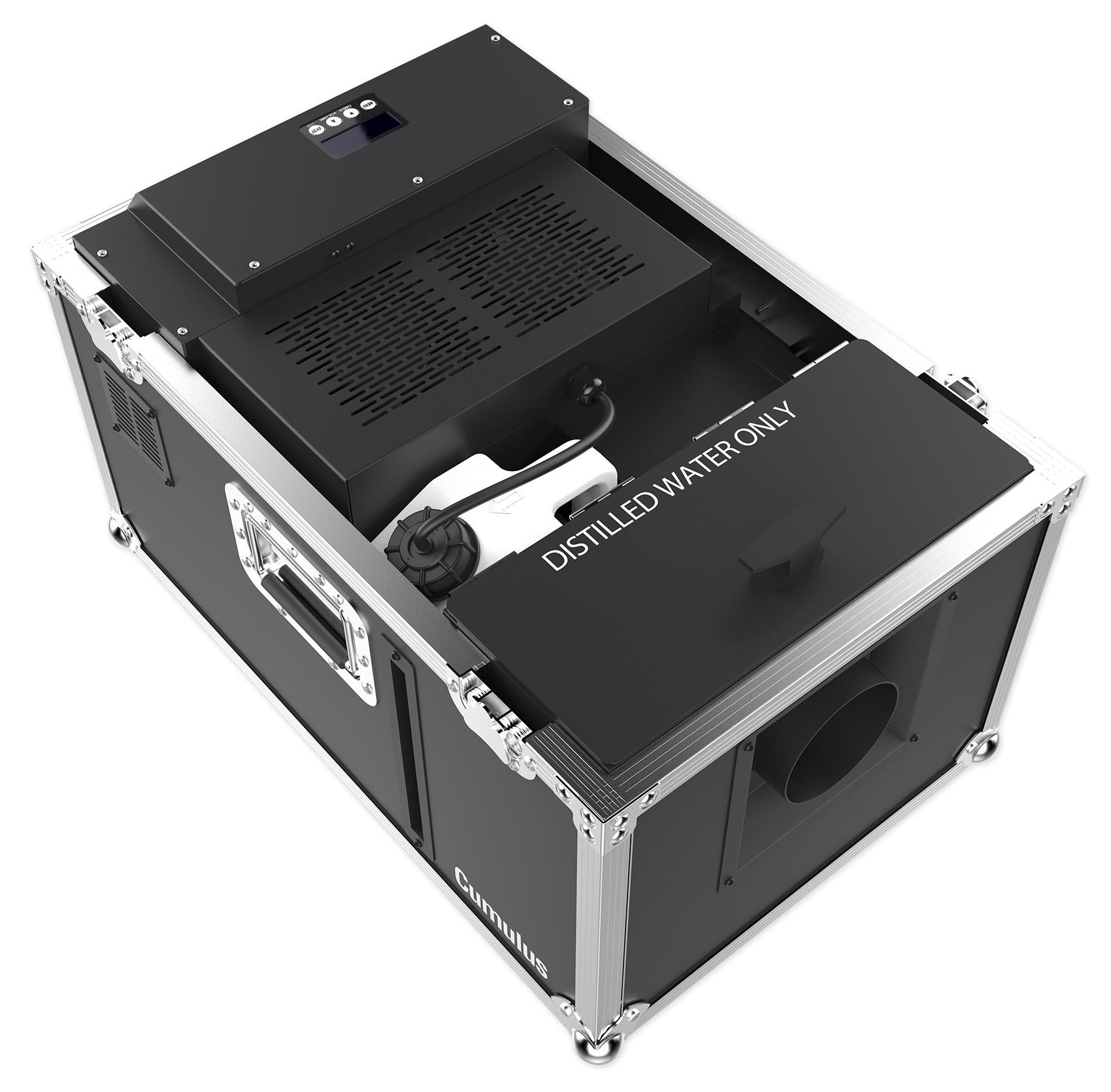 Chauvet DJ CUMULUS Commercial Fog Machine Pro DMX Fogger w/Case+(2) Club Tables