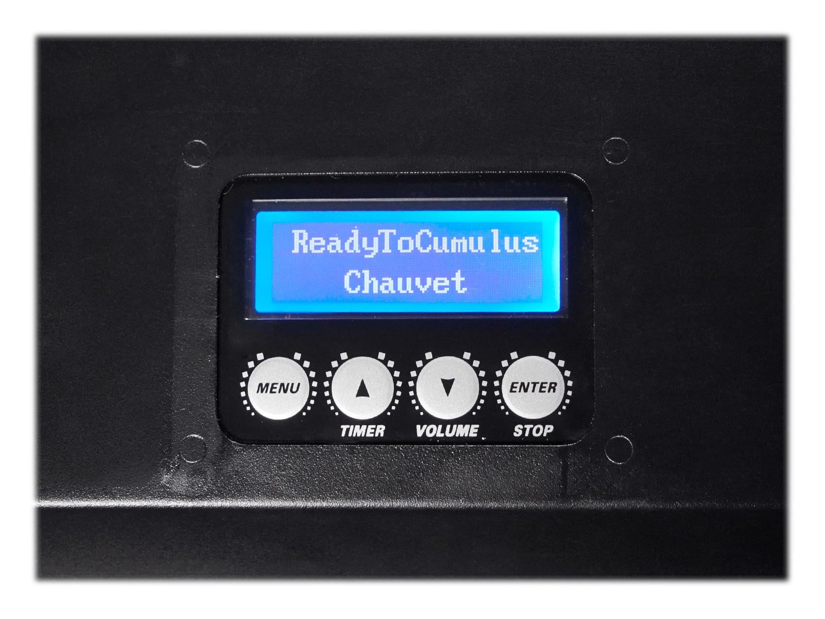 Chauvet DJ CUMULUS Commercial Fog Machine Pro DMX Fogger w/Case+(2) Club Tables