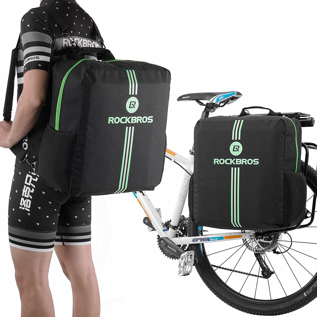 ROCKBROS Bike Travel Bag, Bike Cases for Air Travel, Folding Bike Transport Bag for 19" Frames, 29" Wheels