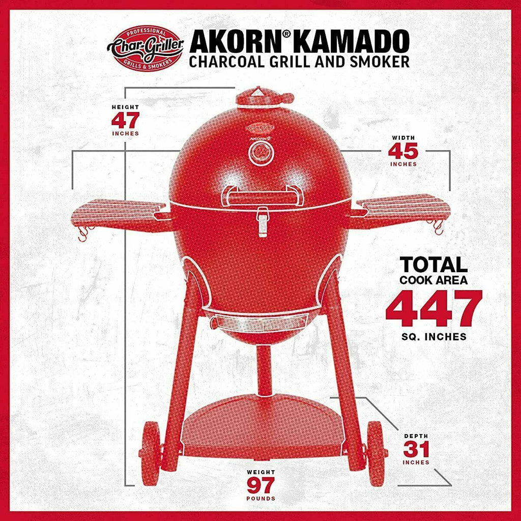 barbacoa asador de carbon parrilla ahumador termometro acero llantas seguro