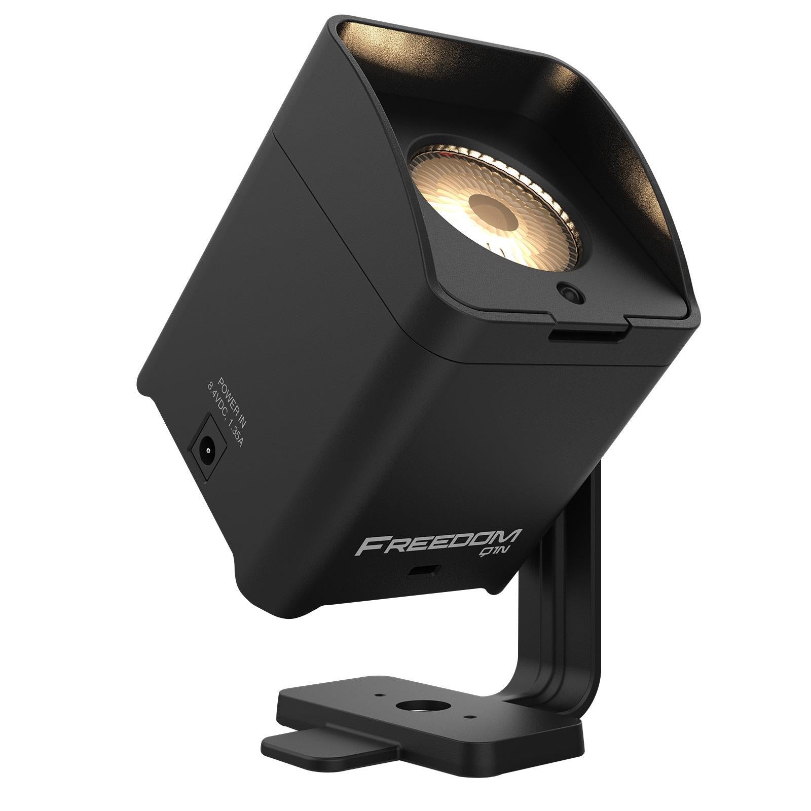 Chauvet DJ Freedom Q1N Pin Spot RGB+WW Light Systems Package
